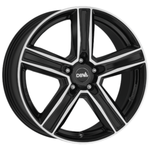 DBV Vegas KG dark schwarz glänzend, front poliert
